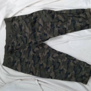 George Plus Cargo Camo Print Pants